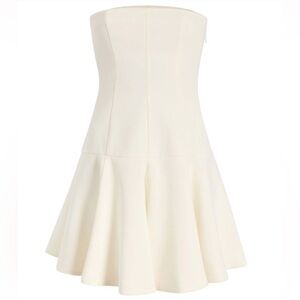 Cinq à Sept Arleen white strapless dress